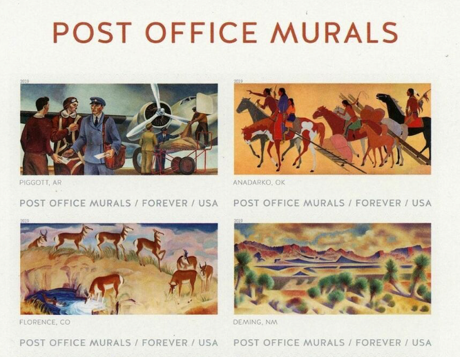 post office murals